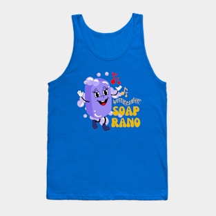 Soaprano Retro Soap Mascot Soprano Tank Top